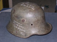 artifact DSCN1933 WW II Greman helmit enh.jpg image/jpeg thumbnail